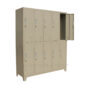 10 door steel lockers