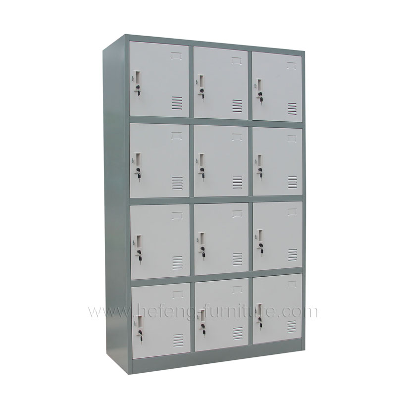 12 door personal storage lockers