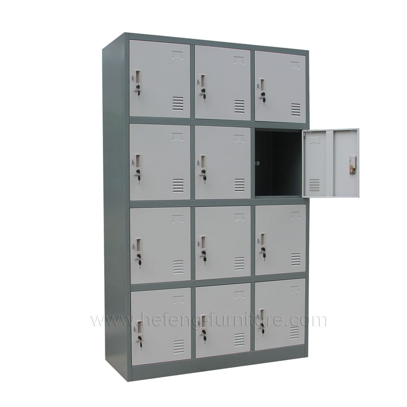 12 door sports storage lockers