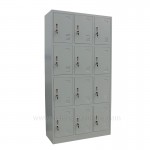 12 door steel school lockers