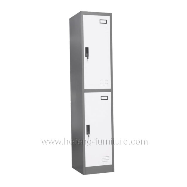 2 Tier Metal Lockers in Bicolor (1)