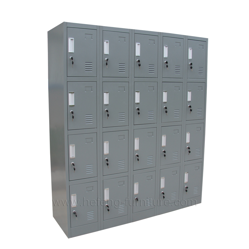 20 door school storage lockers