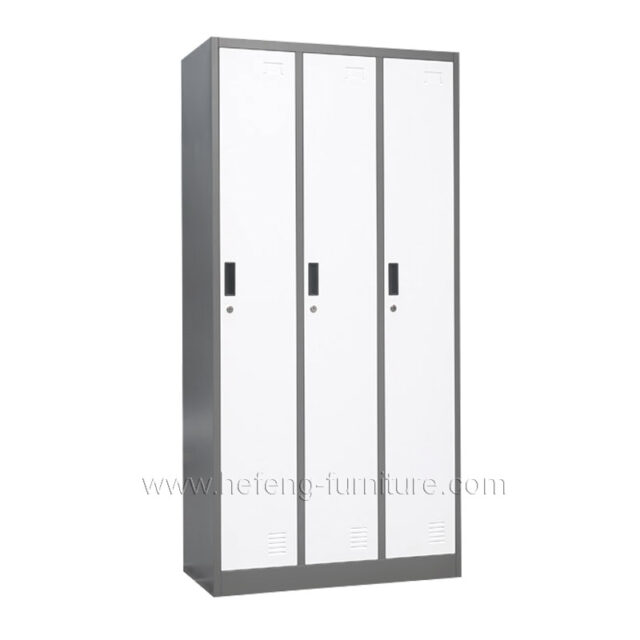 3 Door Steel Clothing Lockers - Luoyang Hefeng (1)