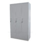 3 door clothes locker