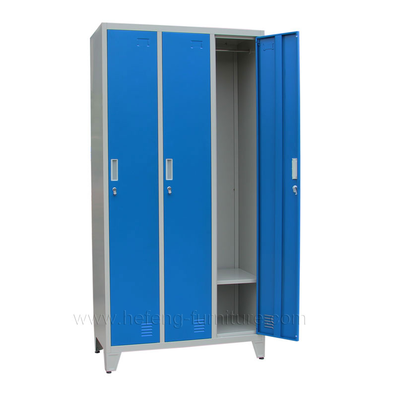 3 door staff lockers