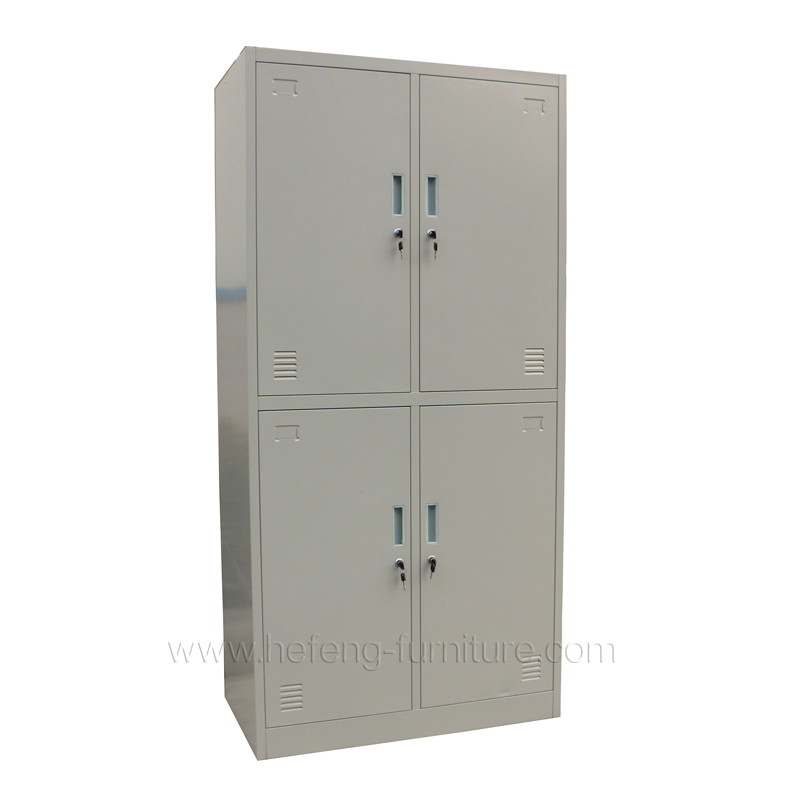 4 door clothing lockers