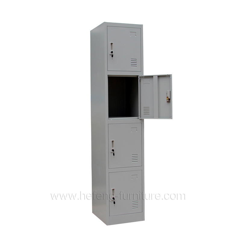 4 tier employee lockers