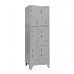 6 Door locker with legs