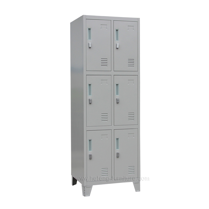 6 Door locker with legs