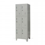 6 Door lockers luoyang office furniture