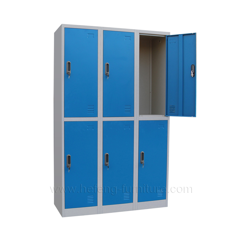 6 door personal lockers