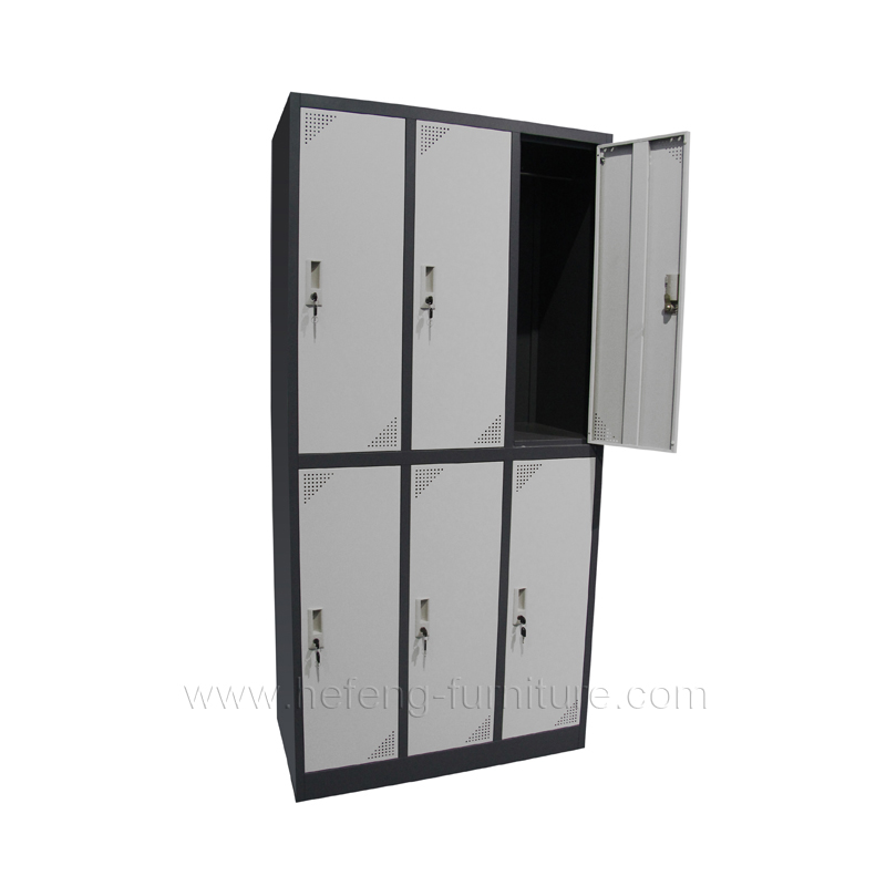 6 door school lockers