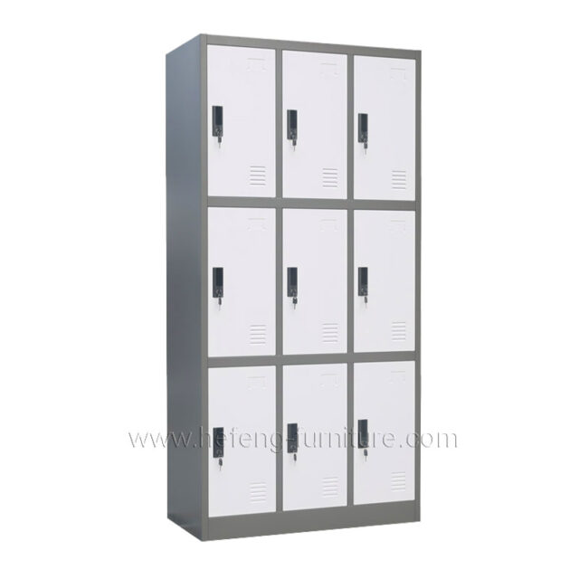 9 Door Uniform Lockers - Luoyang Hefeng (1)
