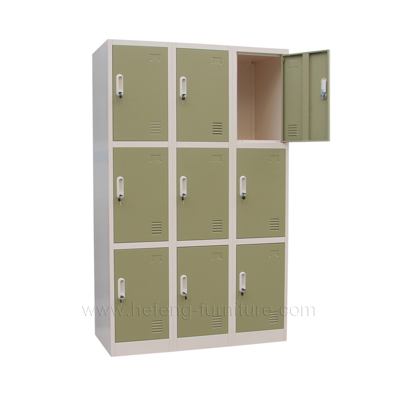 9 door army lockers