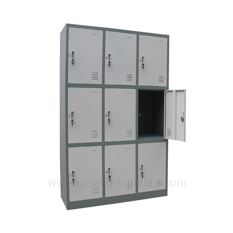 9 door military lockers