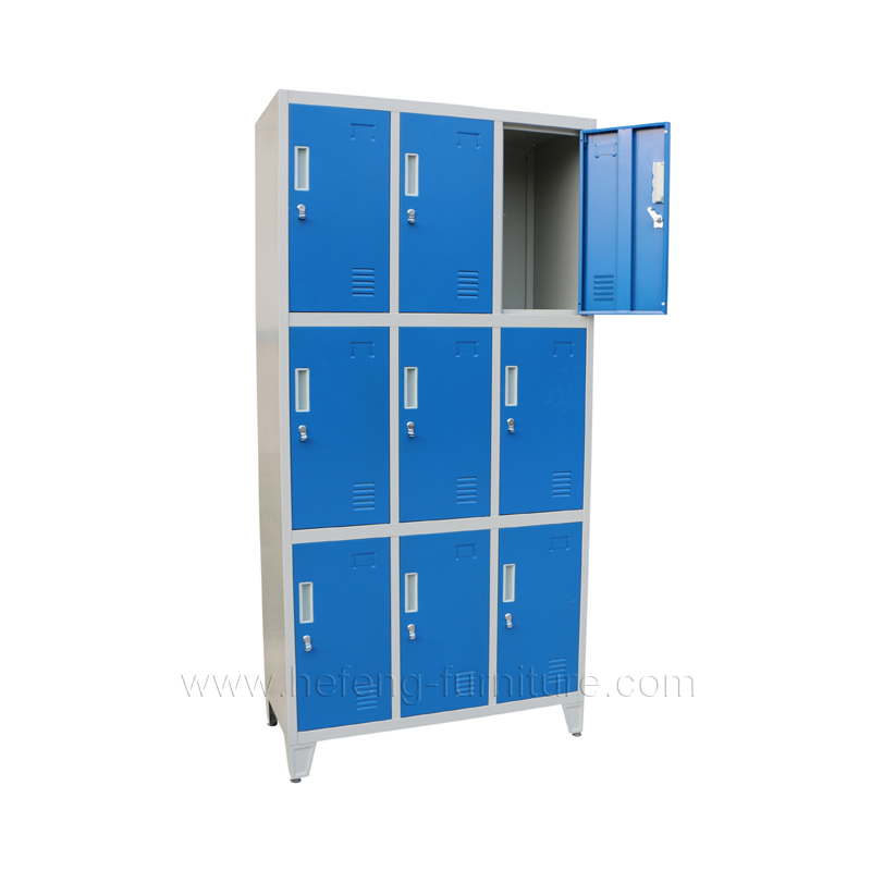 9 door storage lockers