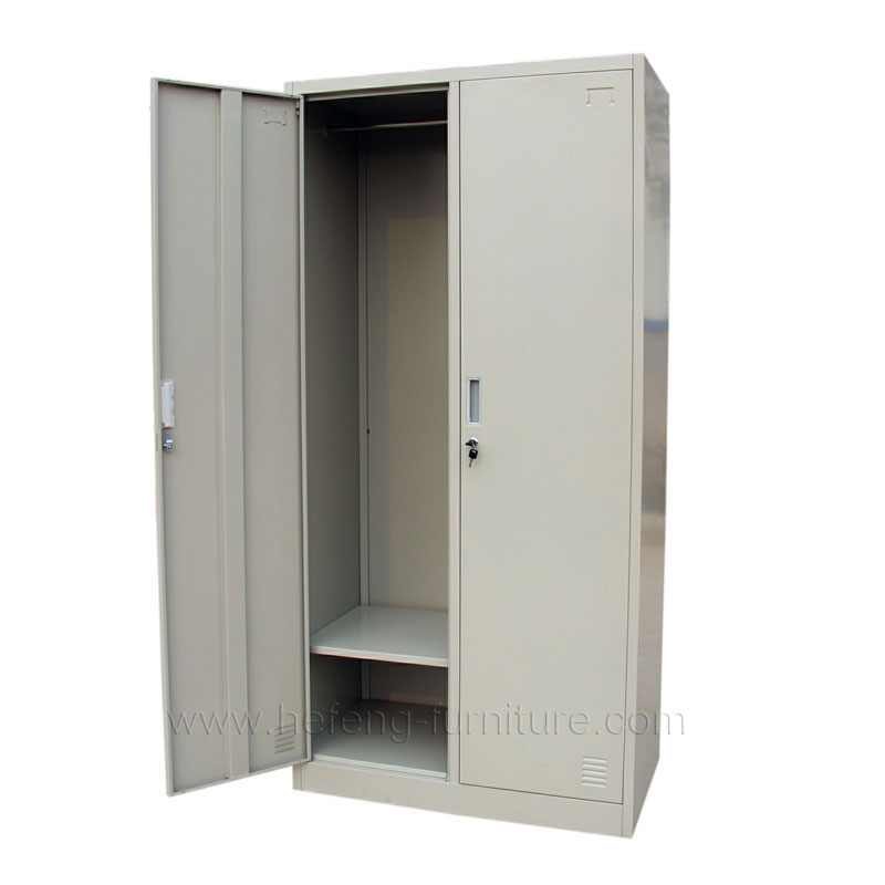 Double door steel military lockers