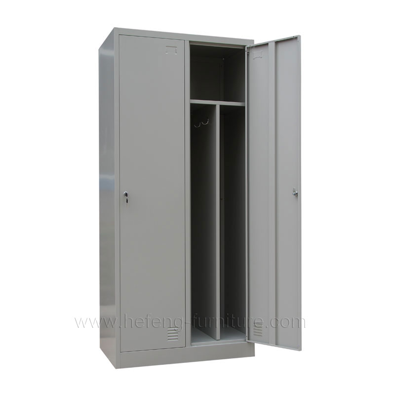 Double door storage lockers