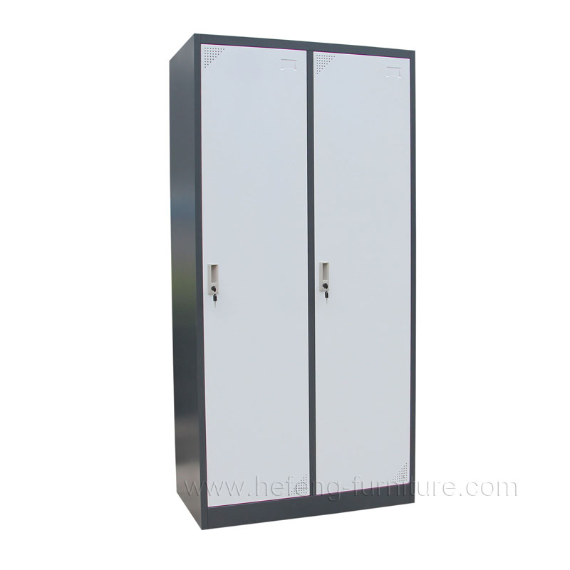 Double door uniform lockers