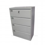 Four drawer lateral filing cabinet