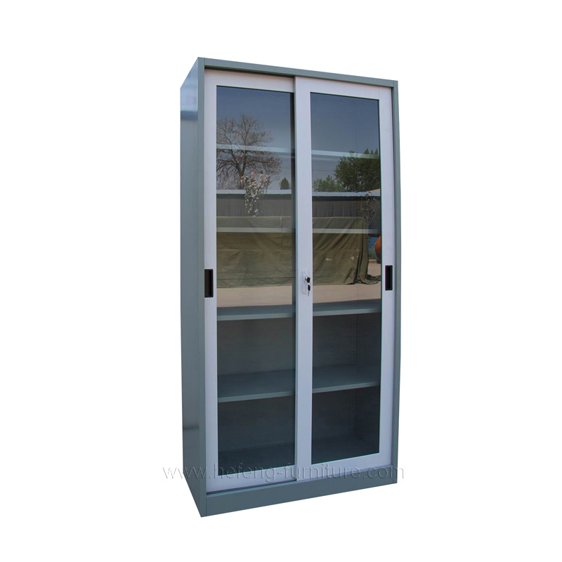 Metal office storage cabinet