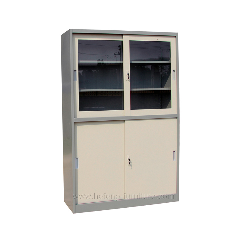 Metal storage cabinets with doors