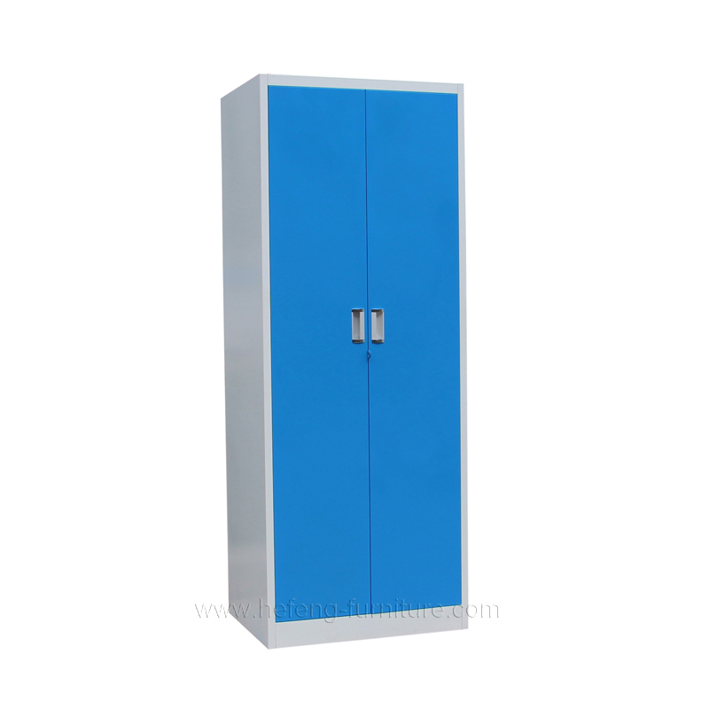 Metal storage wardrobe