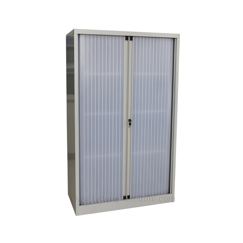 Office tambour door cabinet