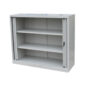 Roller shutter door cupboard