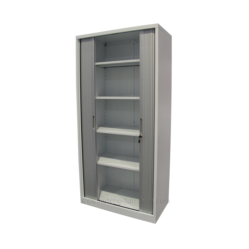 Roller shutter file cabinet