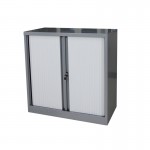 Shutter door cabinet for office