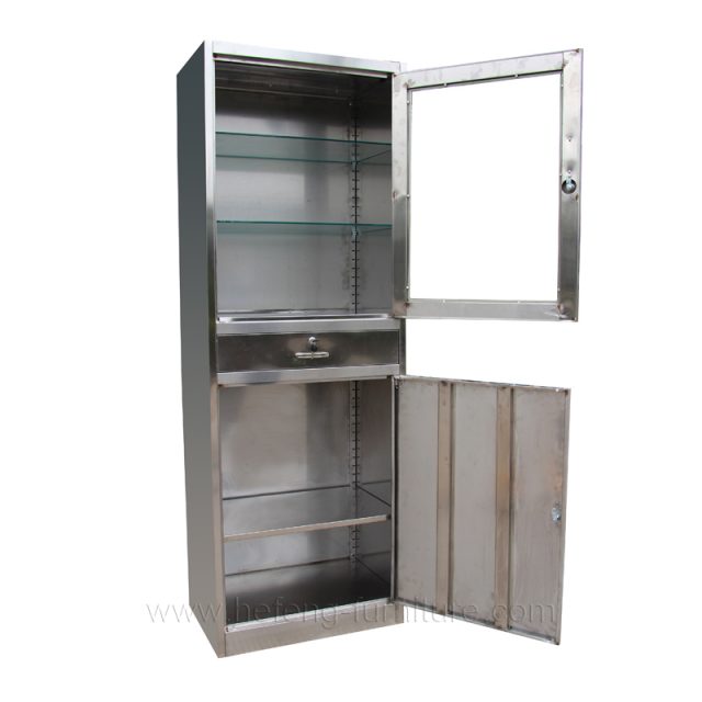 Stainless steel medicine cabinets