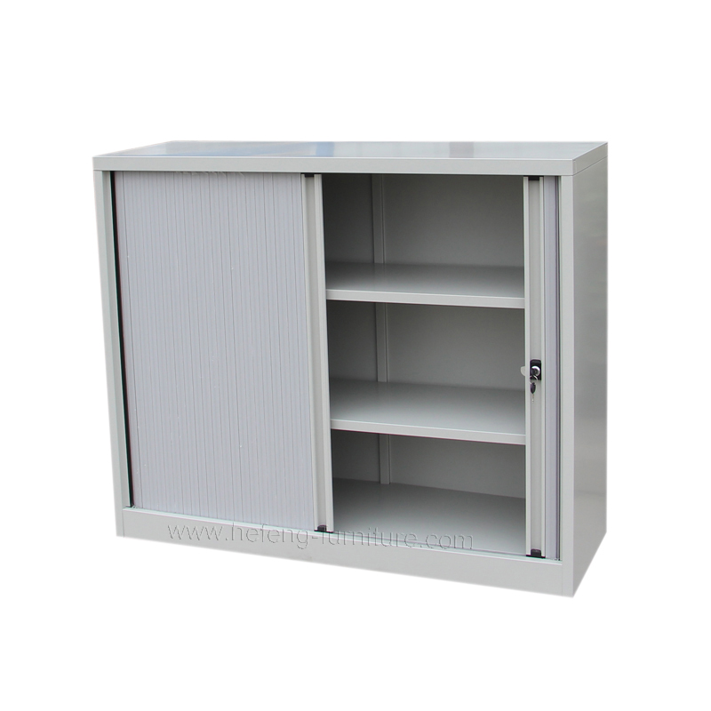 Luoyang Hefeng Furniture, Shutter Door Cabinet Grey
