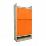 Steel storage cabinet