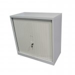 Steel tambour door cupboard