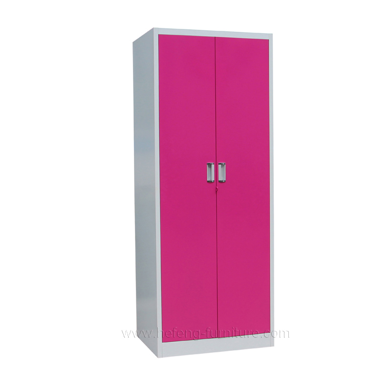 Two door locable steel cupboard