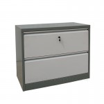 Two drawer file cabinet