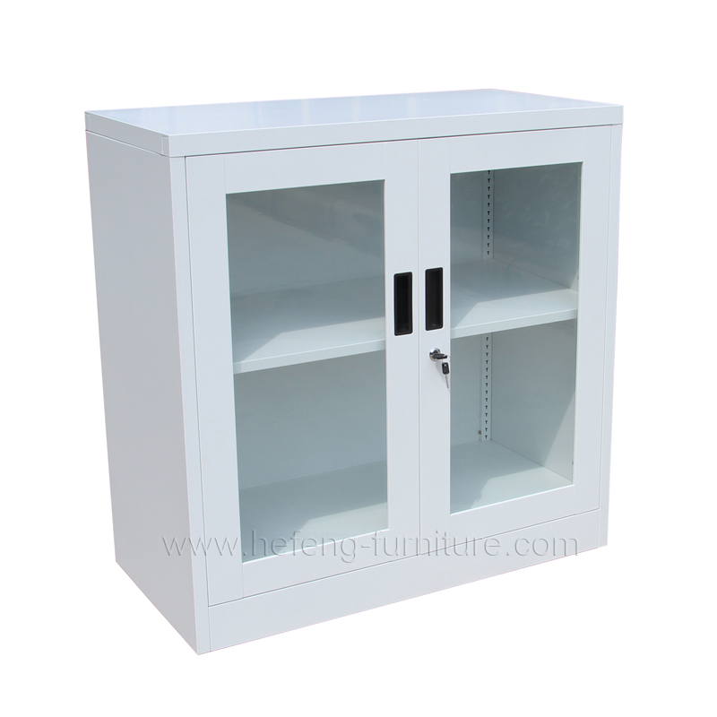 small glass door cabinet