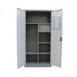 Metal Cupboard With Mirror And Drawer