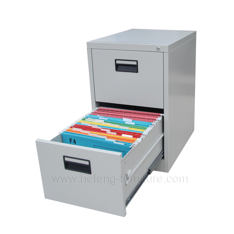 2 drawer steel filing cabinet