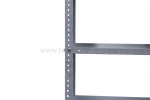 powder coated metal shelves