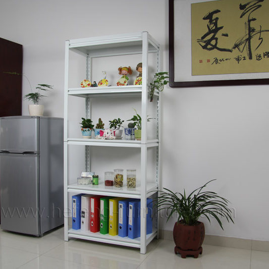 white steel rack