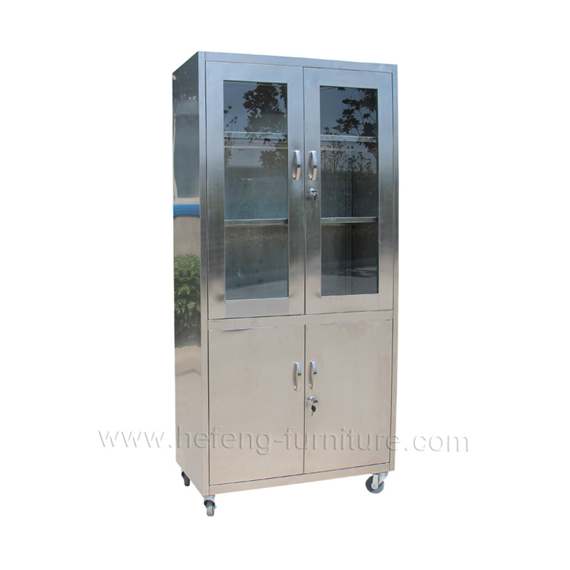 stainless steel medical cabinet