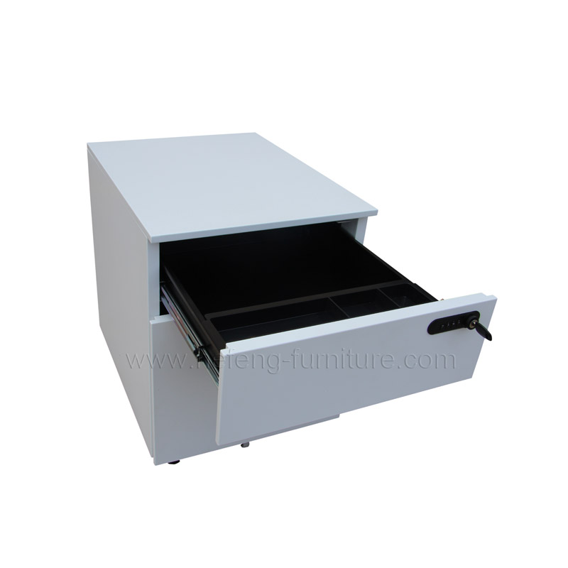 2 drawer mobile cabinet