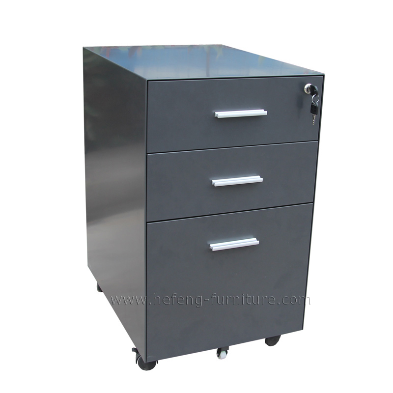 3 drawer mobile pedestal file