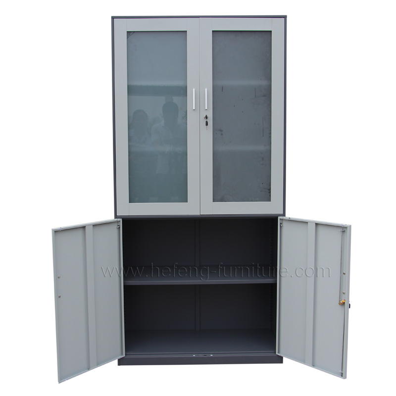 glass door file cabinet