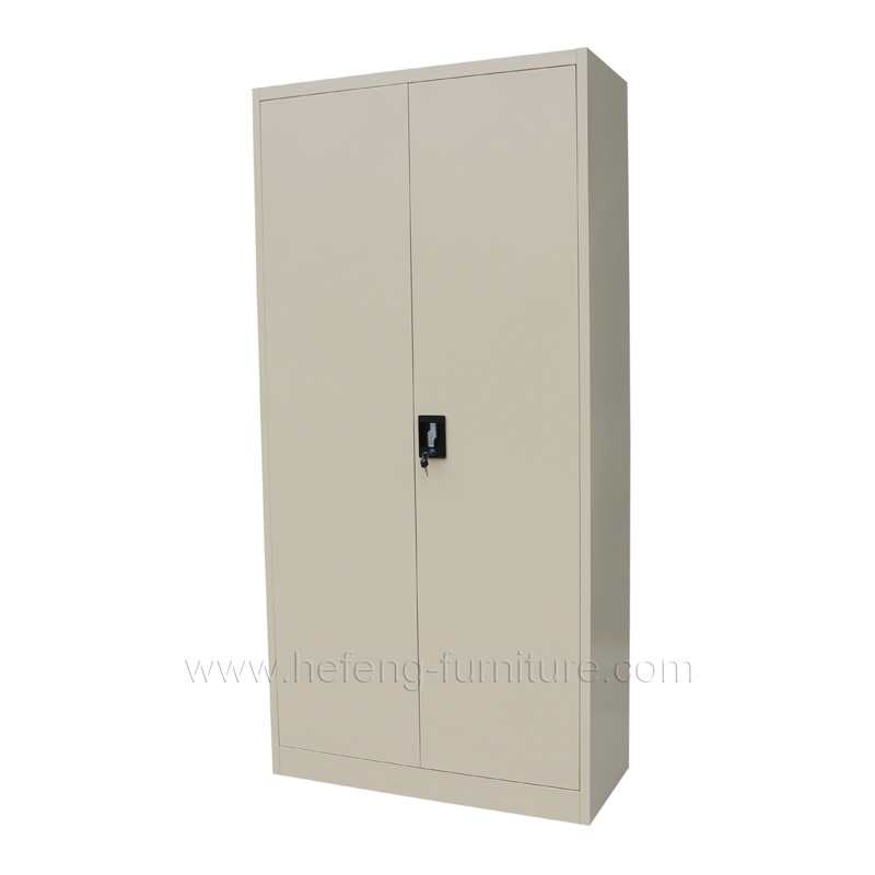 steel file cabinet in beige