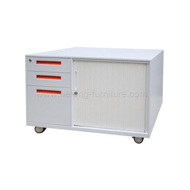 Mobile Tambour Door Cupboard