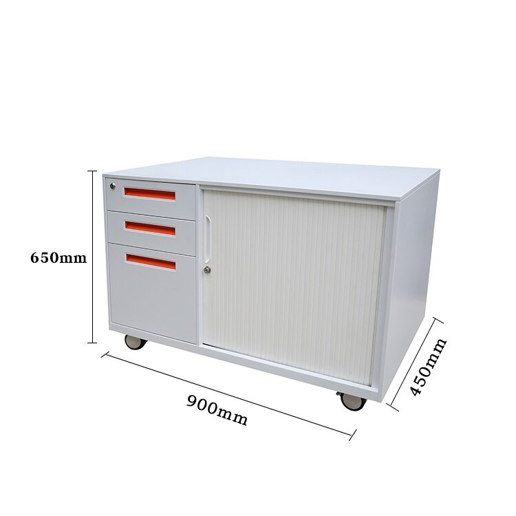 Mobile Tambour Door Cupboard(4)