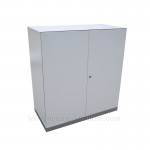 low cabinet white